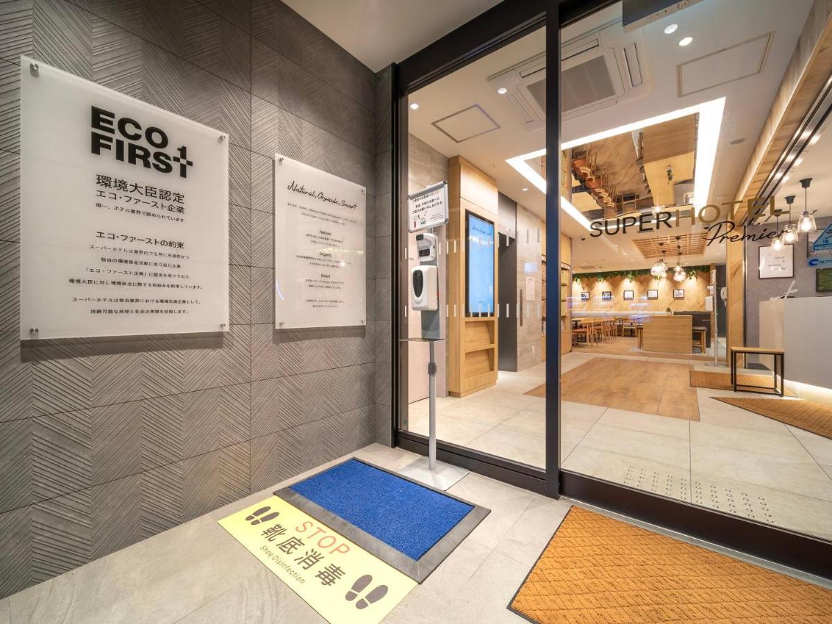 Super Hotel Premier Namba Shinsaibashi Natural Hot Spring Osaca Exterior foto